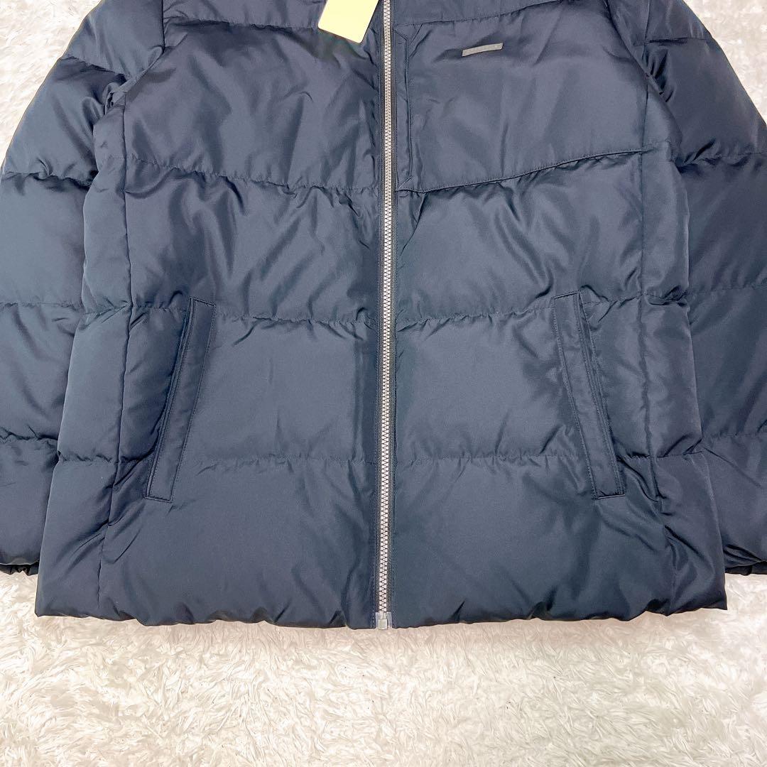 新品・未使用✨クロコダイル ダウンジャケット ブラック L