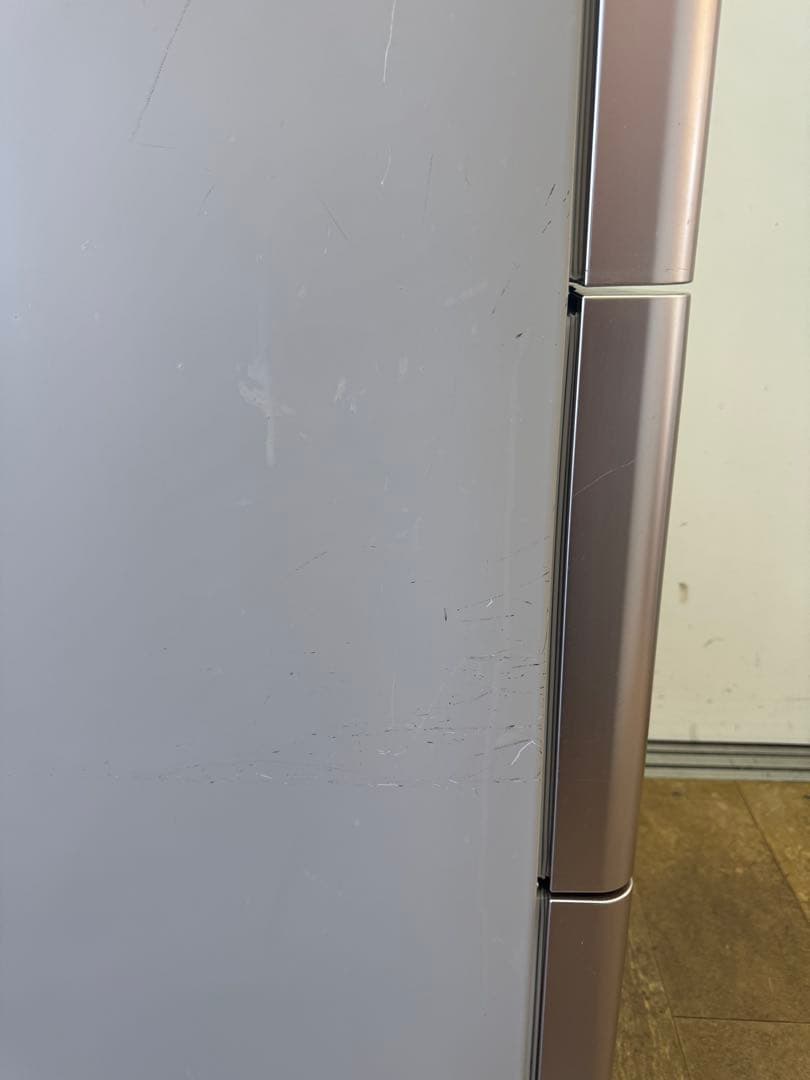 F058 HITACHI 大型冷蔵庫　観音開き　430L 自動製氷