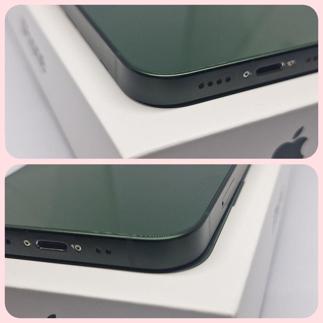 iPhone 13mini 128GB SIMフリー グリーン バッテリー大容量