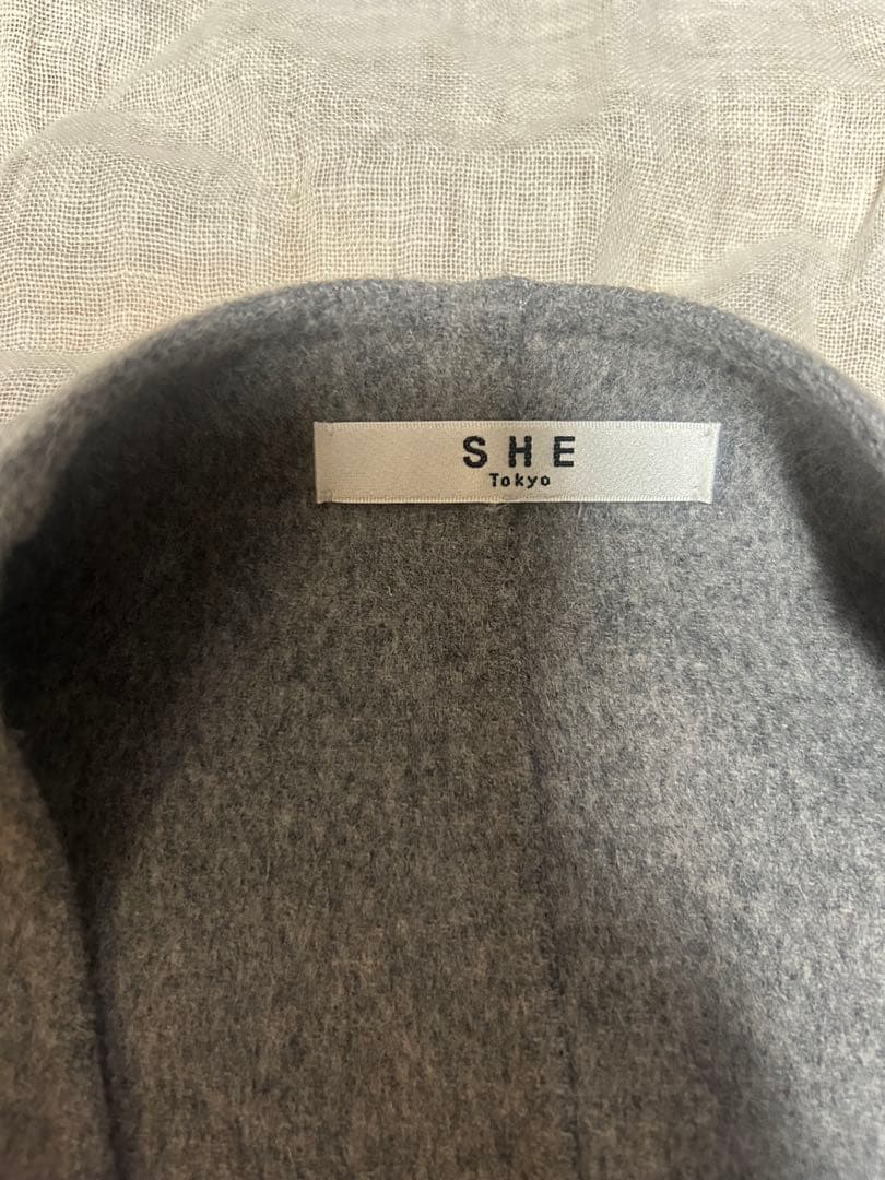トップス SHE Tokyo Barbara Wool Cashmere gray