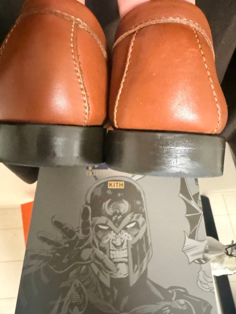 ghbass ローファー 28.5 ブラウン