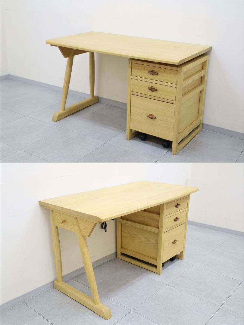 karimoku カリモク家具 ワークデスク デスク 学習机 勉強机 天然無垢材