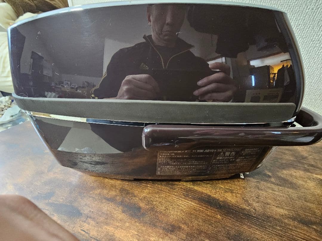 象印 極め羽釜 ブラウン炊飯器