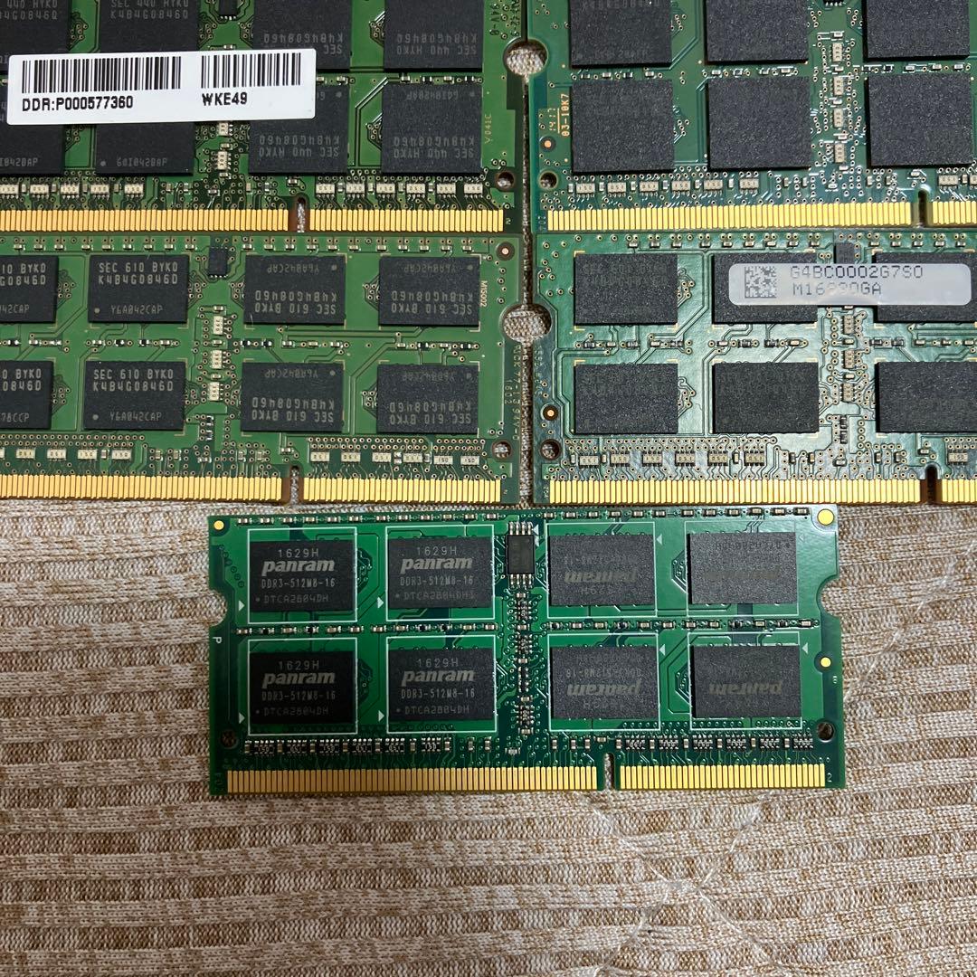 DDR3 8GB 10枚　メモリ