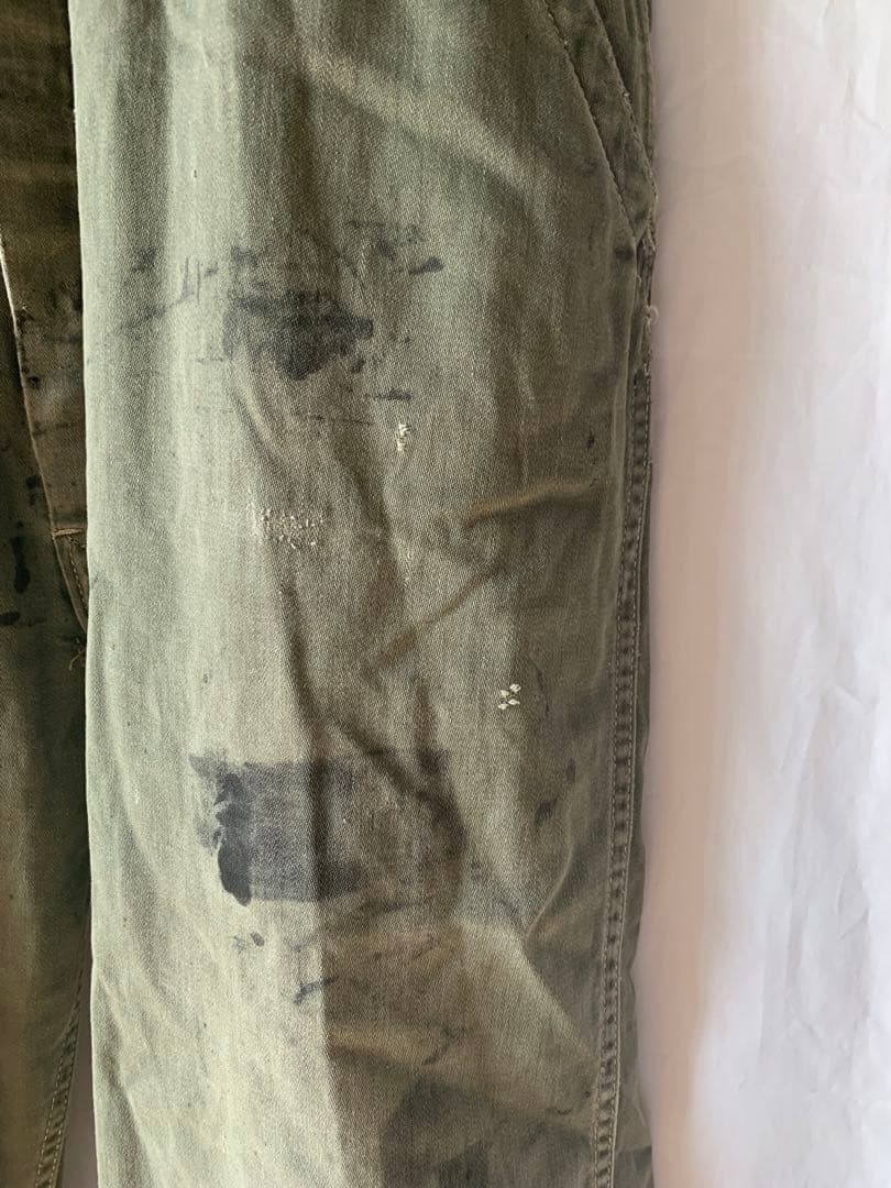 40s オールインワン 大戦つなぎ 月桂樹ボタン