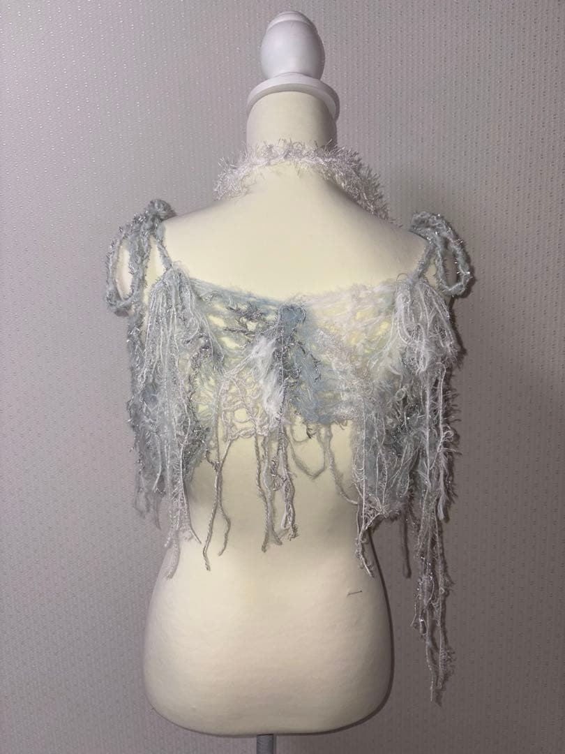 ハンドメイド　ニット　キャミソール( )✩‧₊