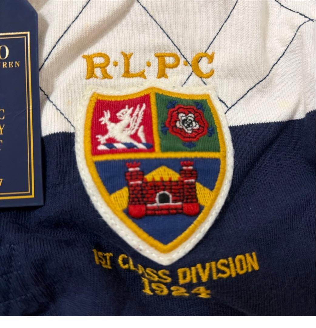 Polo Ralph Lauren ラガーシャツ ネイビーとホワイト