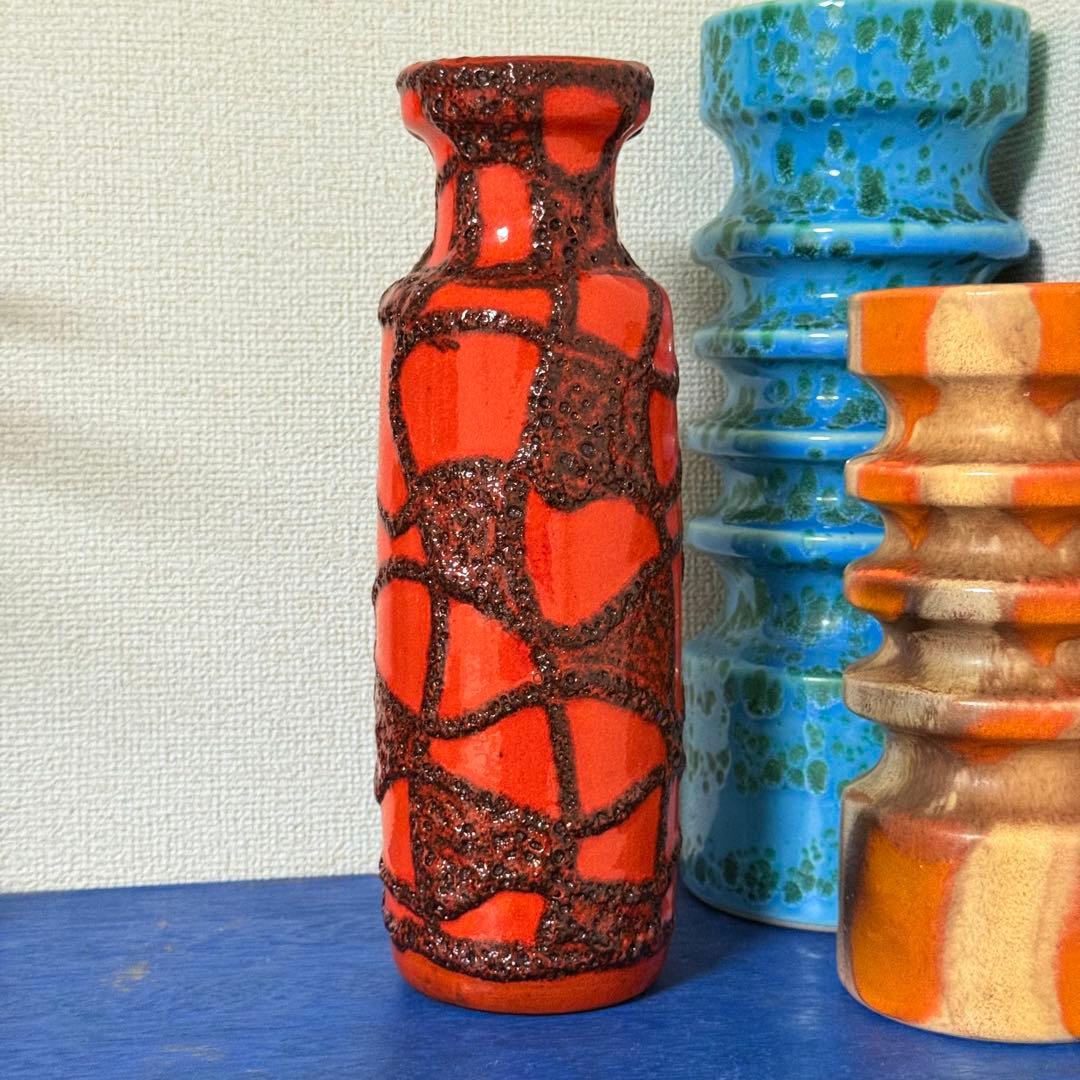 scheurich 28cm fat lava ファットラバ 花瓶