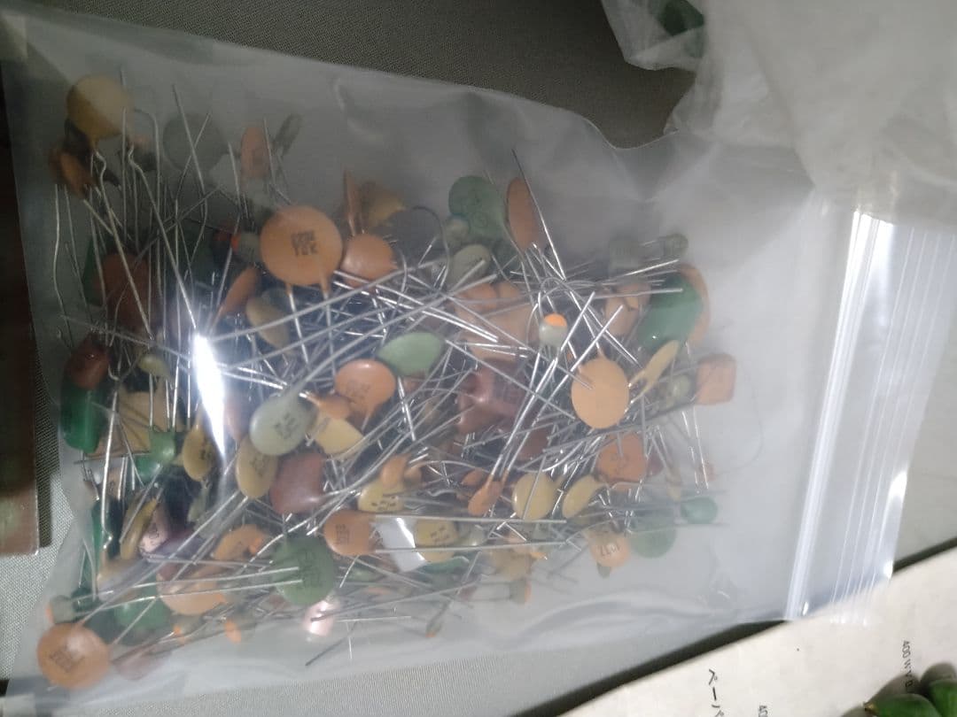 オーディオパーツ トランス コンデンサなど まとめて ジャンク品