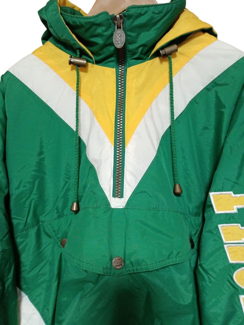 LeeSPORT NFL グリーンパッカーズ　ナイロンプルオーバージャケット