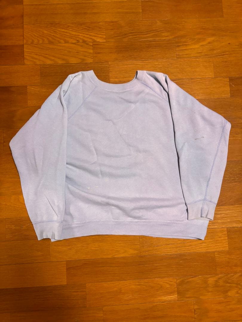 60s '' CAL STATE LONG BEACH '' 水色 スウェット