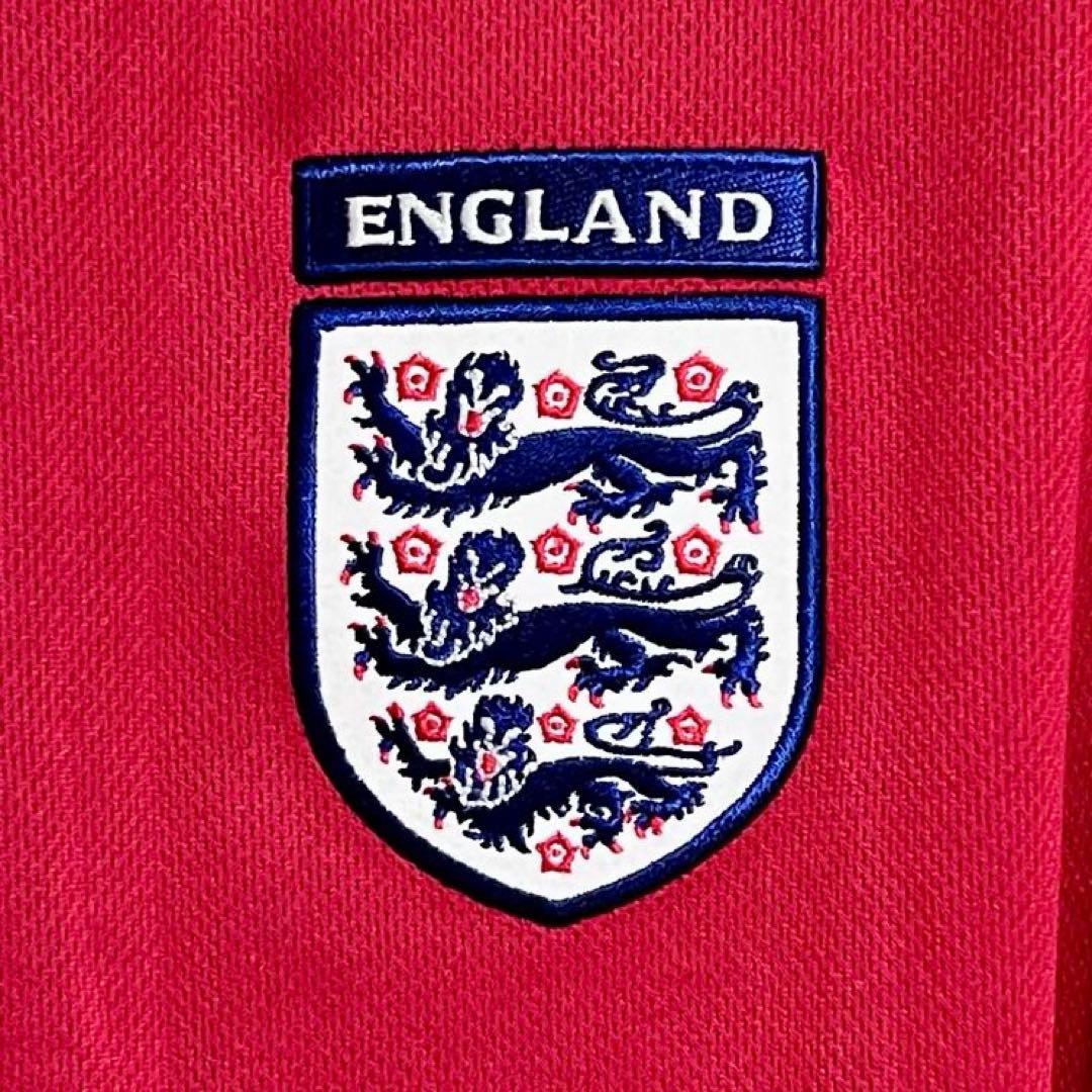 【新品/タグ付き】2002日韓W杯 イングランド代表 ♯7 ベッカム【Lサイズ】