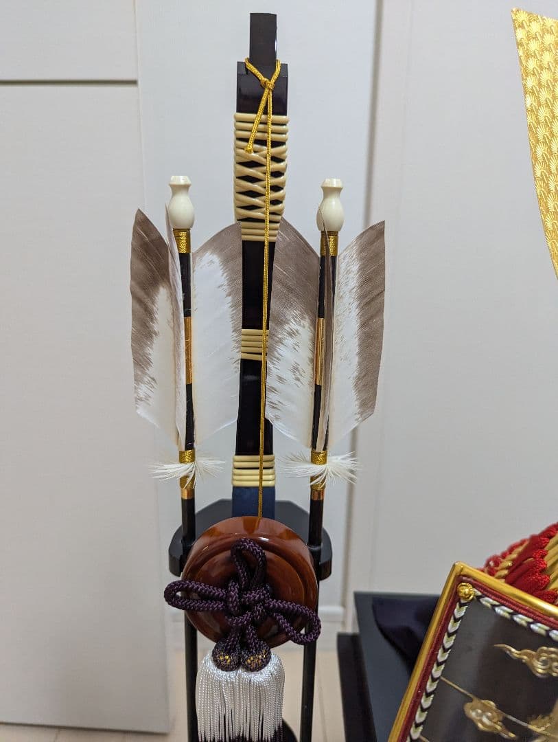 東京久月　兜飾　彫金仁王　五月人形