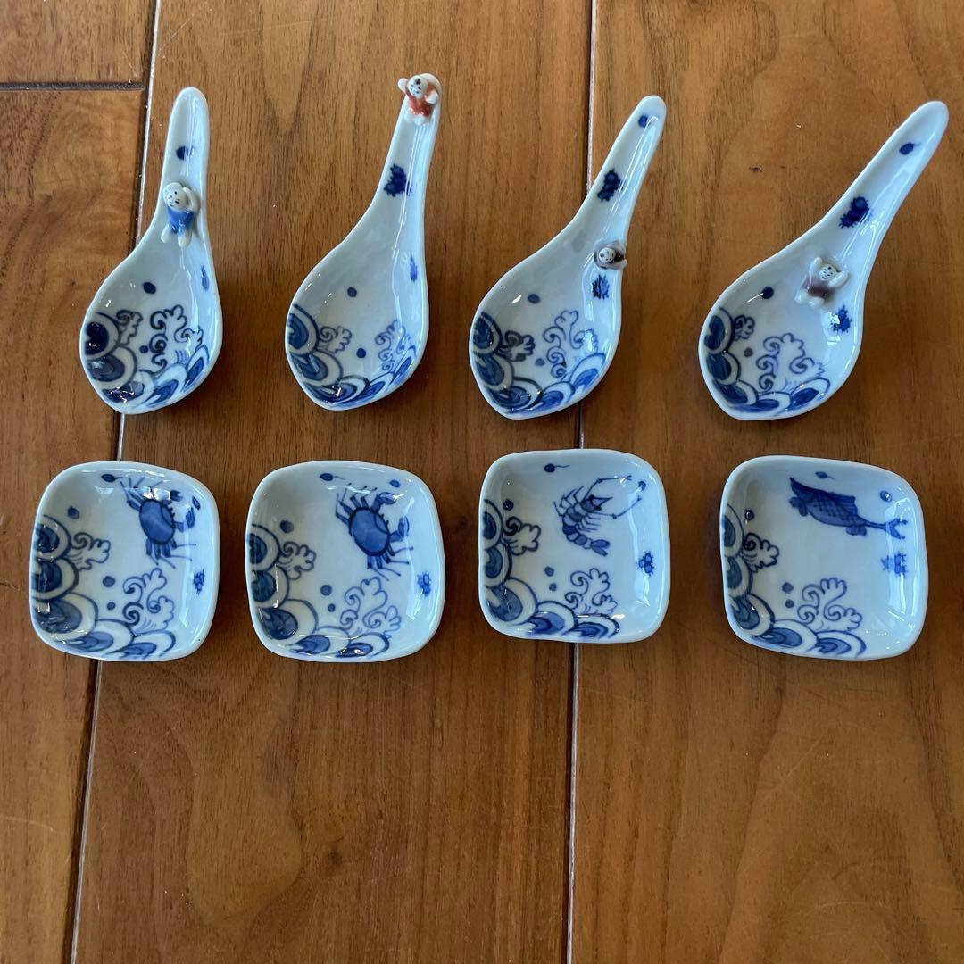 新道工房　ウォータースライダー　れんげ　受け皿　4本　セット