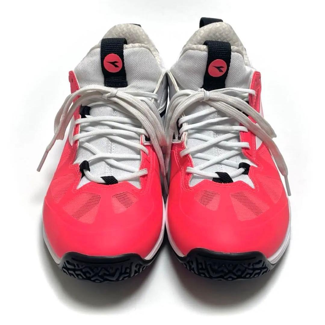 入手困難 ディアドラ スピード ブルーシールド フライ2 テニスシューズ 美品