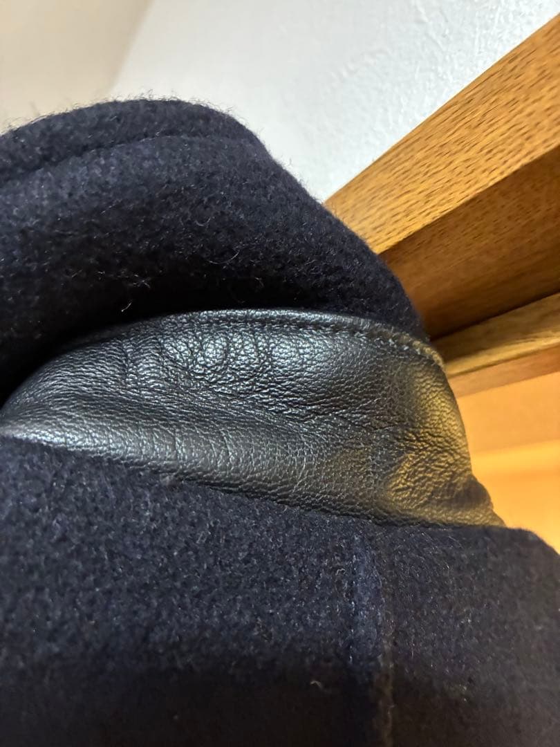 schott メルトン　ライダース　BEAMS限定　32 約M 即購入可能