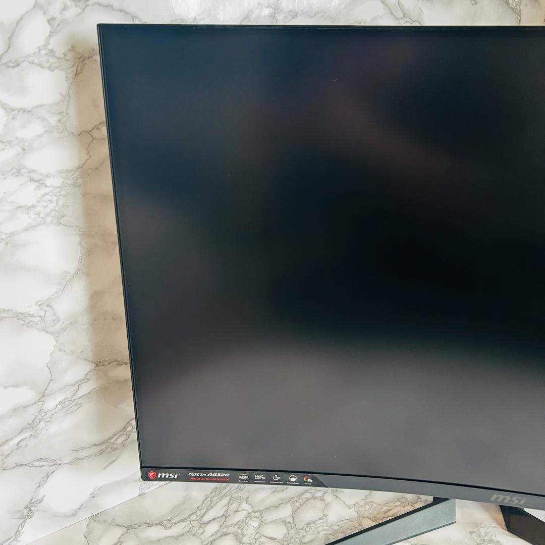 MSI Optix AG32C 湾曲 31.5インチ ゲーミングモニター