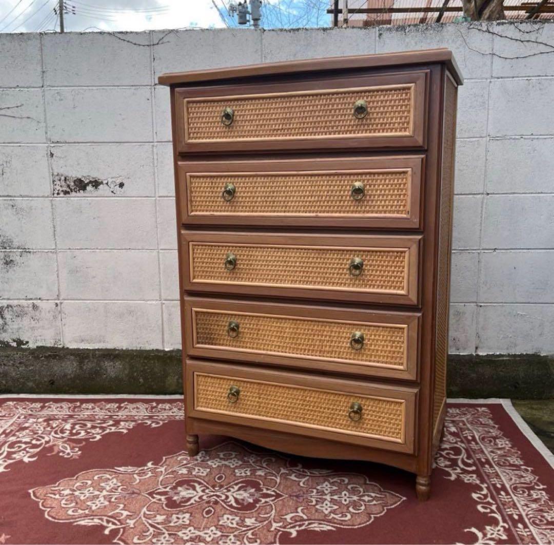 横浜Kazama カザマ 引き出し5杯 チェスト 収納棚 整理棚