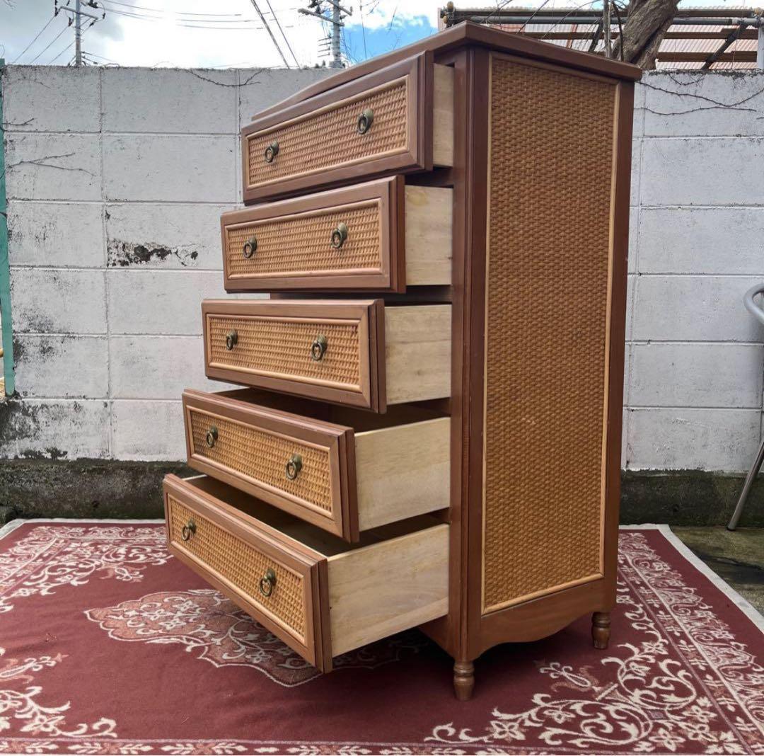 横浜Kazama カザマ 引き出し5杯 チェスト 収納棚 整理棚