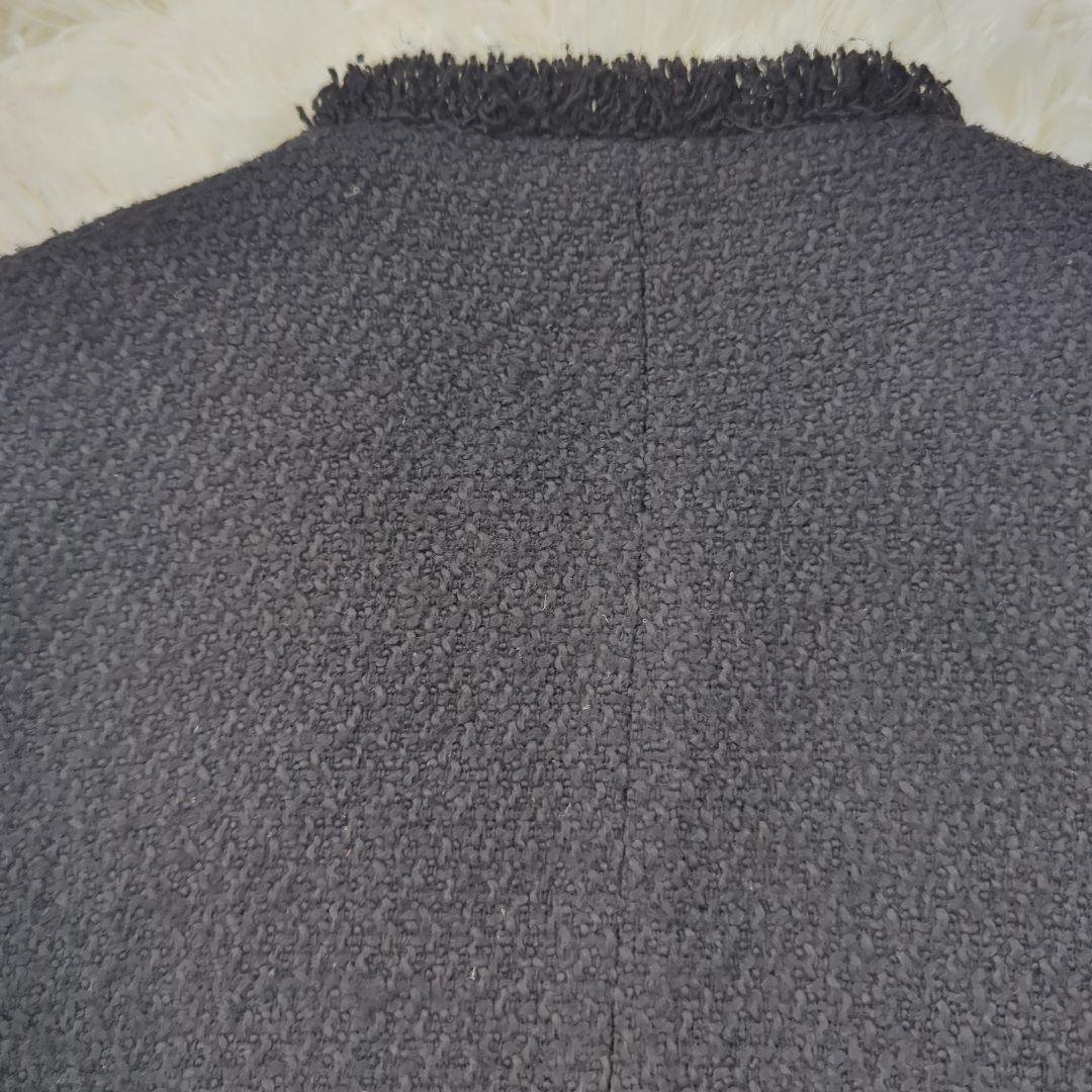 Bibiy. ELISA TWEED JACKET　ツイードジャケット 金ボタン