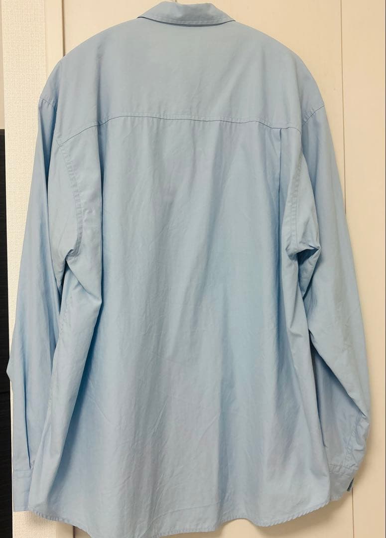 トップス AURALEE 24ss WASHED FINX TWILL BIGSHIRT