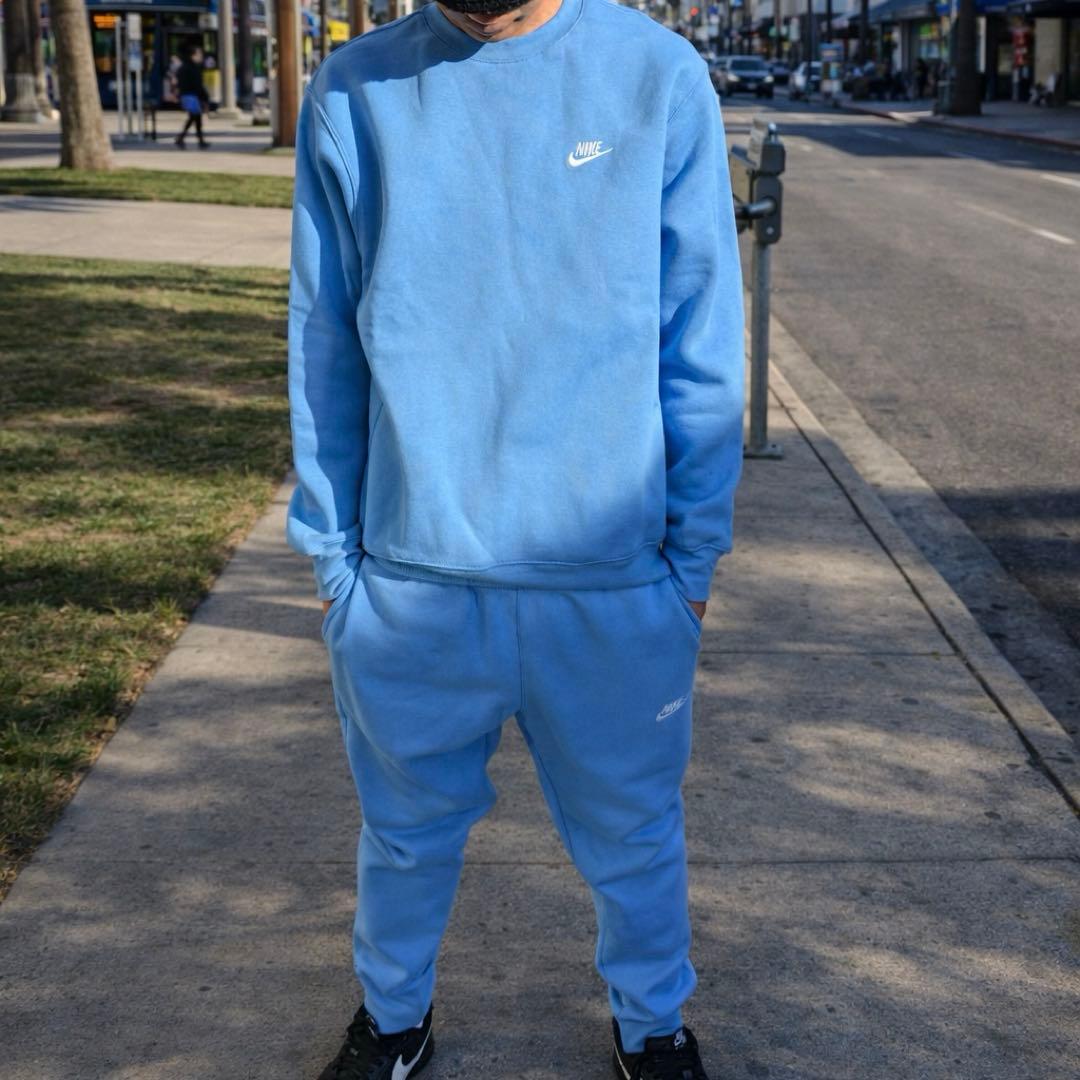 S Nike Sportswear Club フリース スウェット　水色