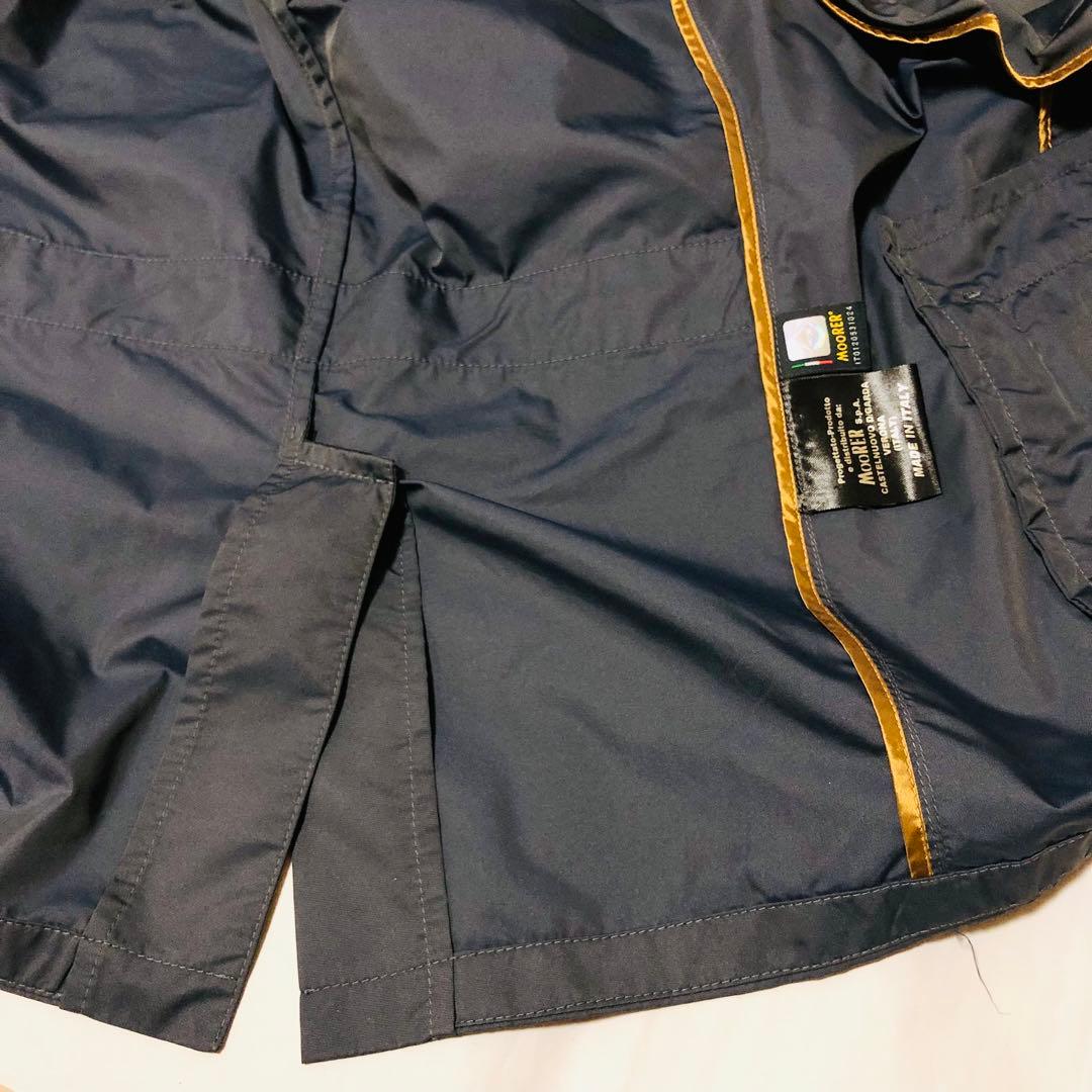 MOORER ムーレー ナイロンジャケット 52サイズ ZED-KM グレー