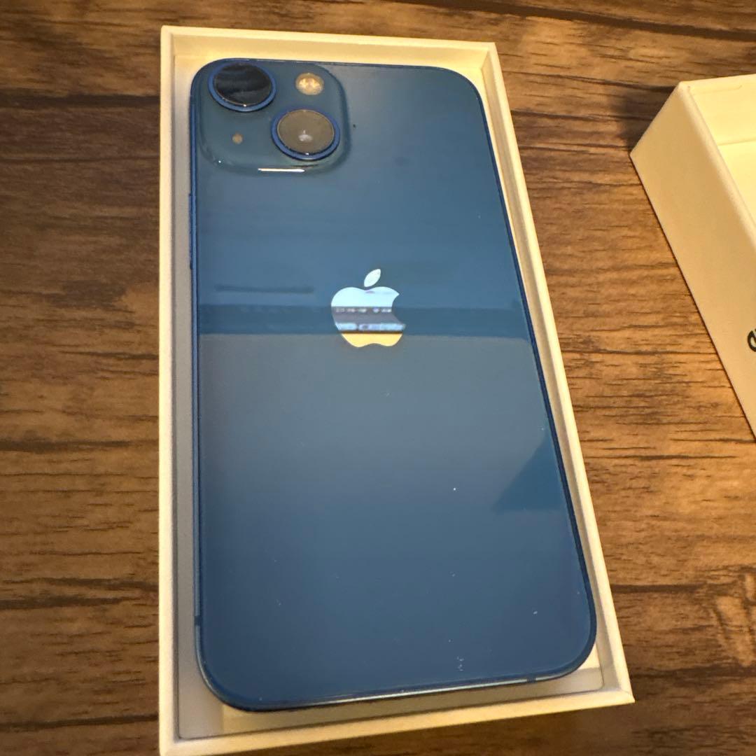 iPhone 13 mini 128GB ブルー　SIMフリー　箱あり
