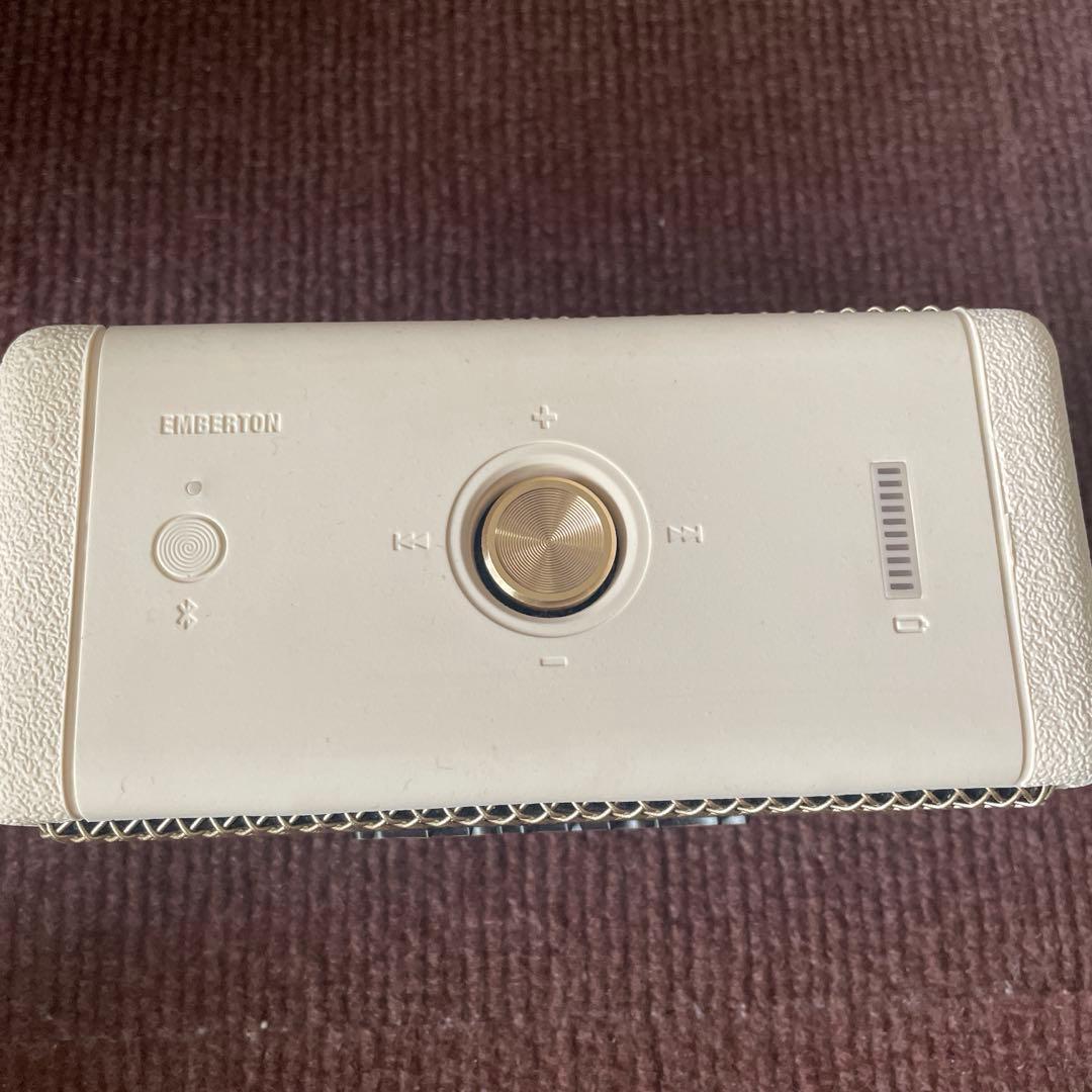 Marshall Emberton ワイヤレススピーカー　ホワイト