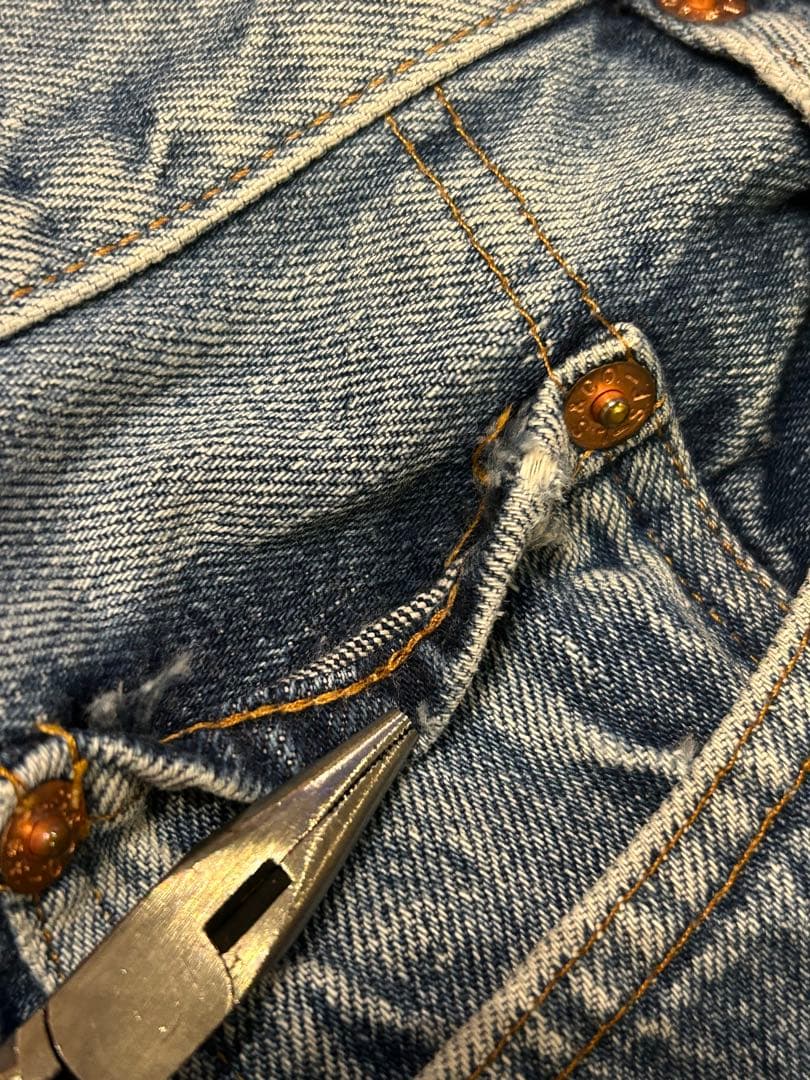 リーバイス USA バレンシア製 110周年 501 赤耳 セルビッチ 555