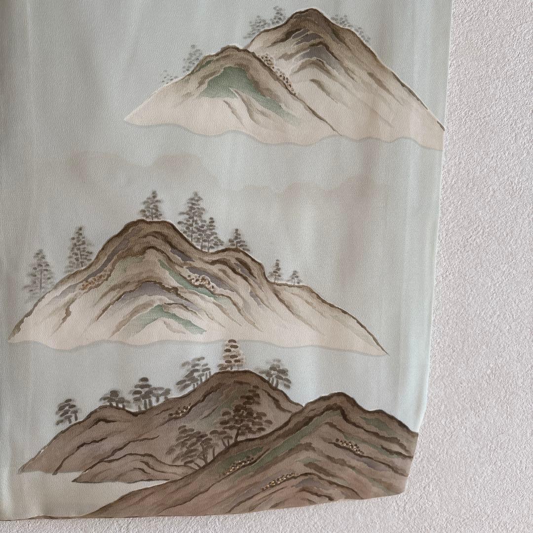 No.5 正絹　男の子お祝い着　長襦袢　のしめ 七五三