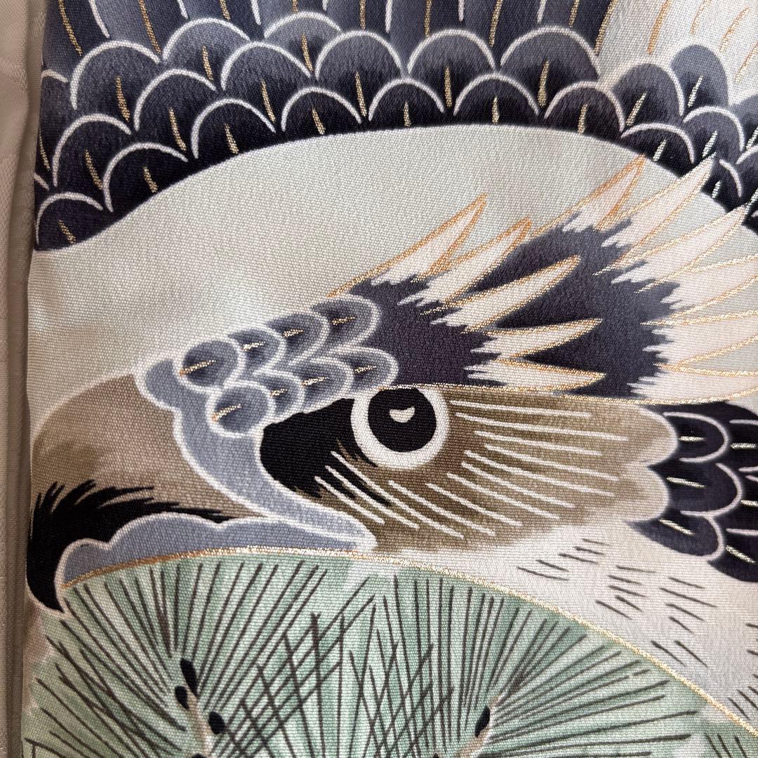 No.5 正絹　男の子お祝い着　長襦袢　のしめ 七五三