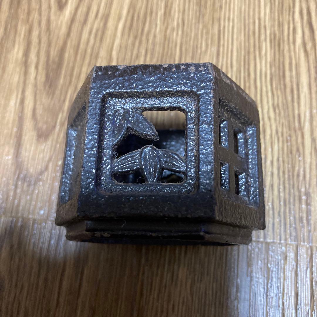 鉄製　置き灯篭　アンティーク