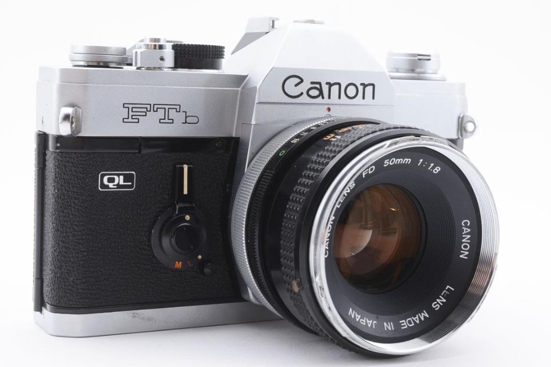 フィルムカメラ Canon FTb + FD 50mm f1.8 + Canon Canonet