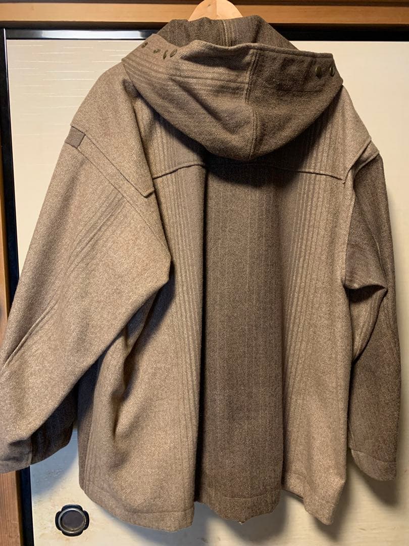 Needles ブラウン ダッフルコート ウール混紡