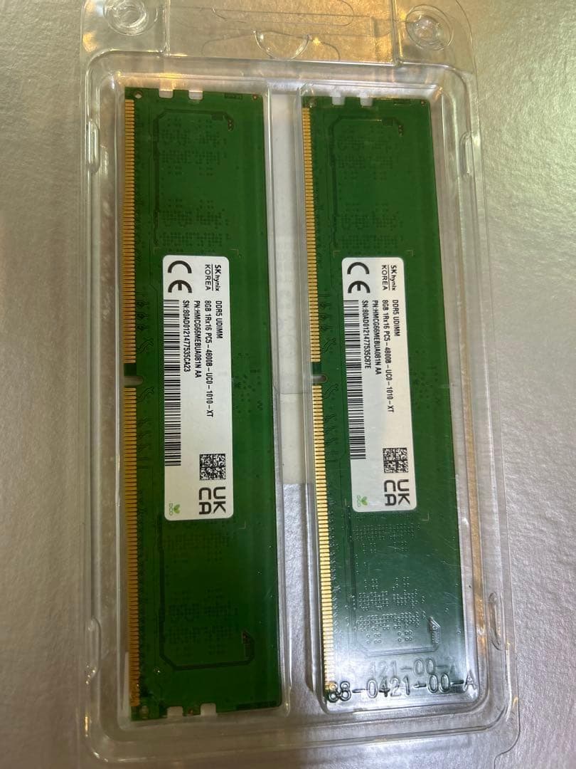 メモリー DDR5 UDIMM RAM