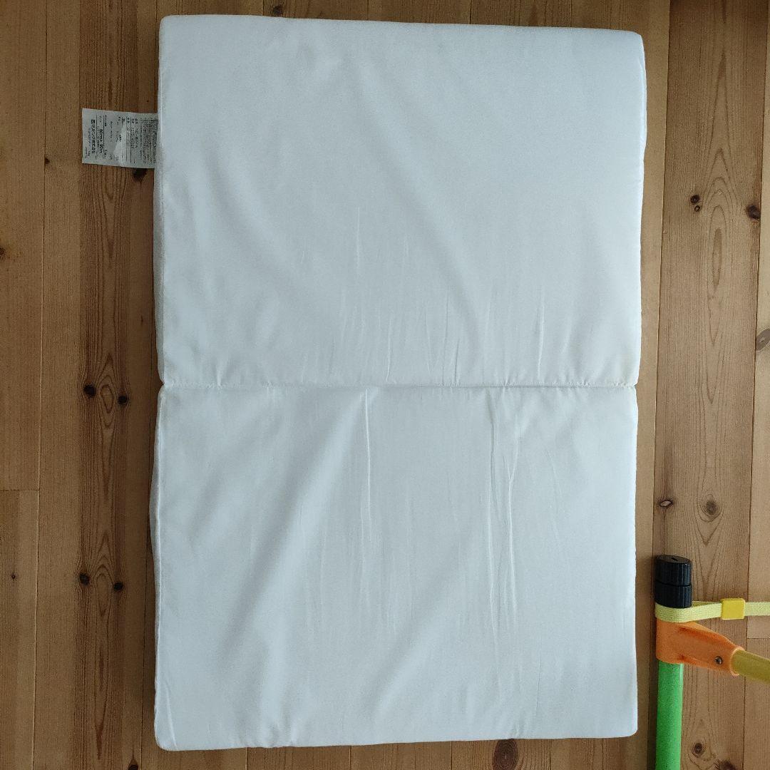 ヤトミ　ミニベビーベッド　布団セット　ホワイト　60×90