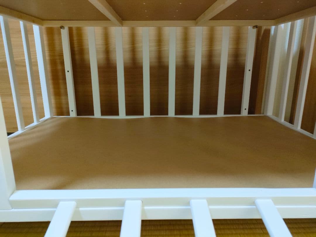 ヤトミ　ミニベビーベッド　布団セット　ホワイト　60×90