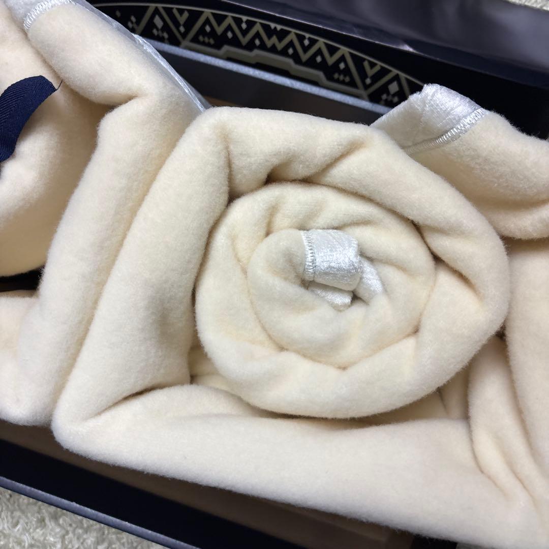 Jean Paul Giraud ホワイトカシミア 毛布 2枚セット 日本製