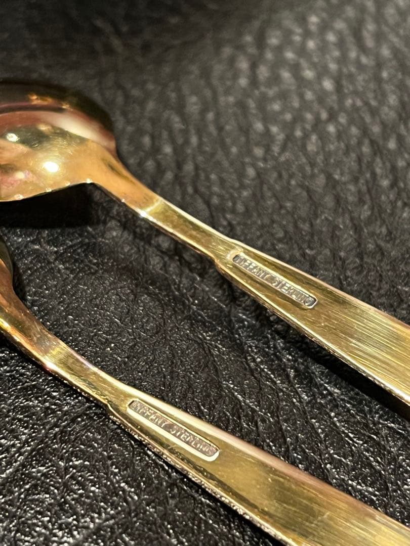 ティファニー　TIFFANY 純銀製　スターリングシルバー　スプーン　エナメル