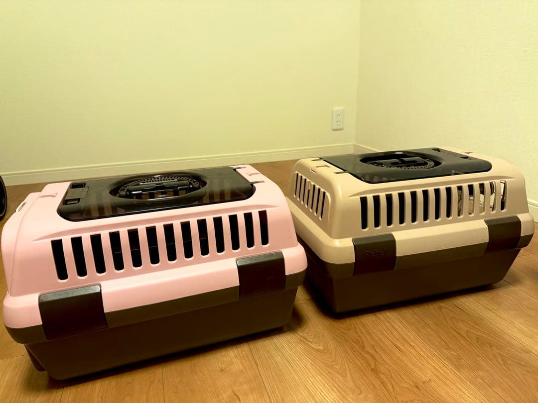 リッチェル キャンピングキャリーダブルドア 超小型犬・猫用 Sサイズ