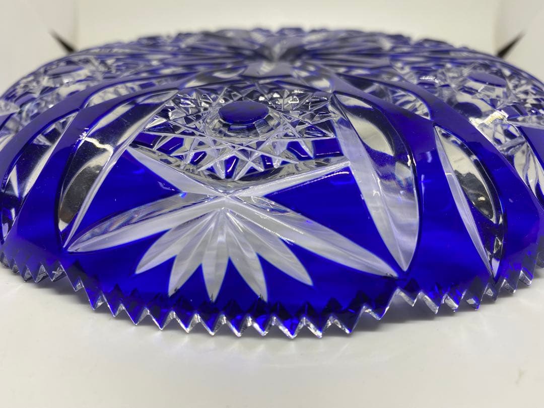 旧東ドイツ製　切子　Lausitzer Glas