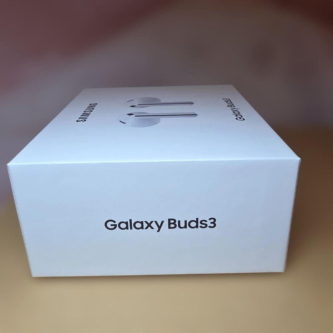 Samsung Galaxy Buds3 ワイヤレスイヤホン ホワイト