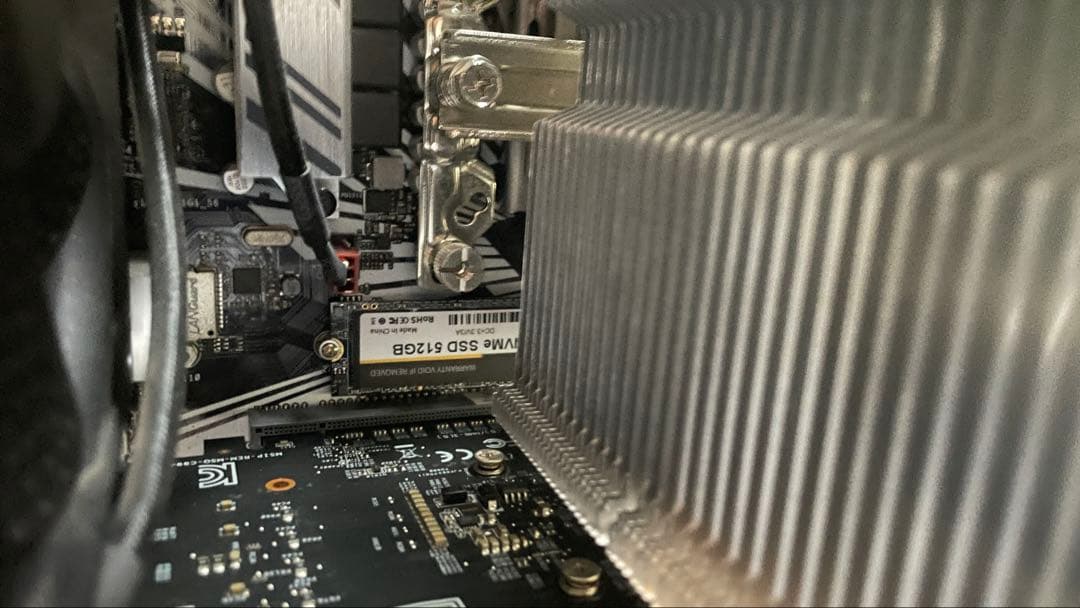 自作PC corei5 8500 RX550 RAM16GB