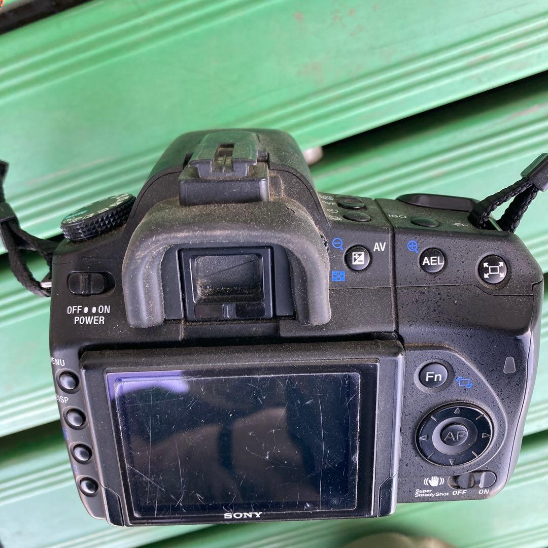 SONY α350 デジタル一眼レフカメラ液晶割れ内部パーツ取り用