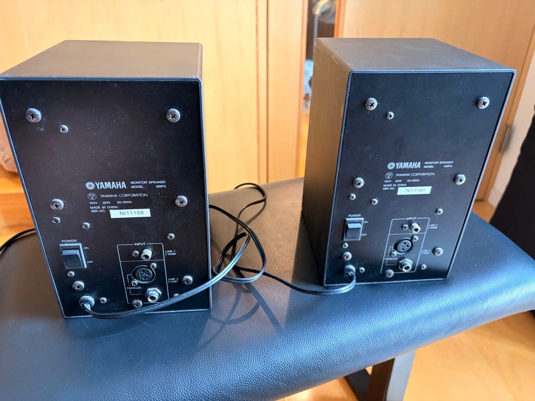 YAMAHA MSP3 モニタースピーカー 2個セット