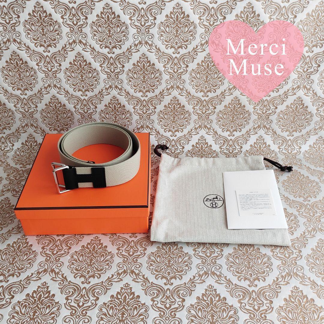 ❤お得なお品❤ノマド 40 ベルト「M」ノワールｘベージュ エルメス B刻印