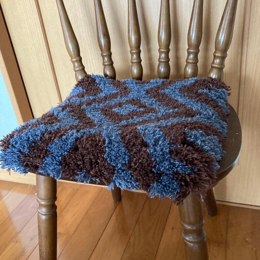 ノッティング織　椅子敷き
