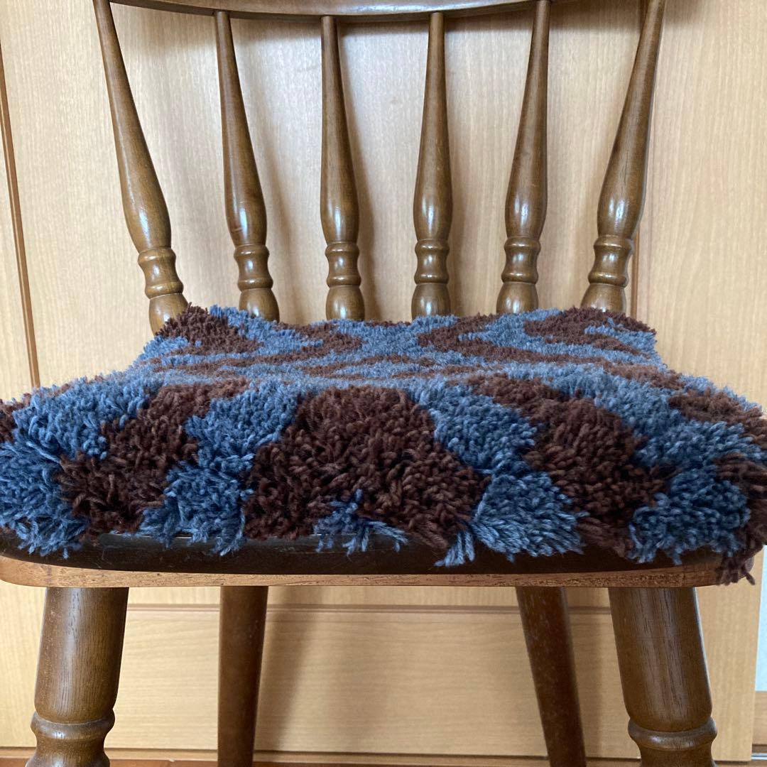 ノッティング織　椅子敷き