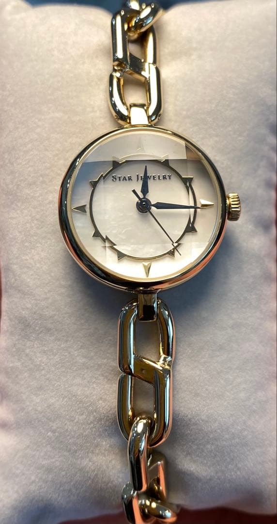 【2024年限定モデル】スタージュエリー チェーンソーラー 腕時計
